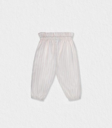 Soft cotton baby pants for girls, ideal for casual wear, featuring breathable fabric for toddlers and newborns.