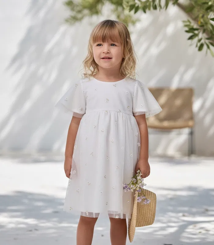 DRESS-FLORA-TULLE-GOLD-FLOWER-EMBROIDERY-1-ORIGINAL Special occasion dress babywear