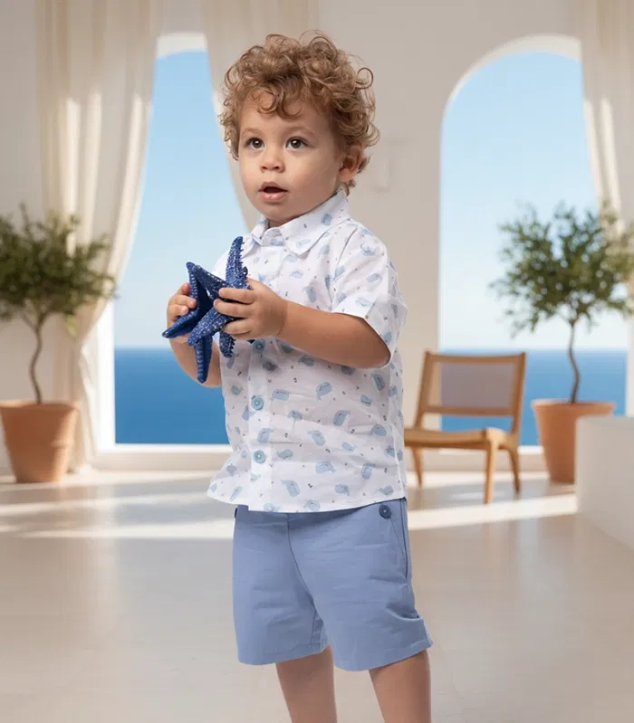 SHORTS-DENIS-BLUE-1-ORIGINAL baby summer shorts babywear