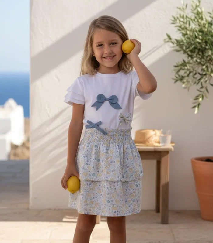 SKIRT-FIONA-YELLOW-BLUE-FLOWERY-1-ORIGINAL flowery girl skirt babywear